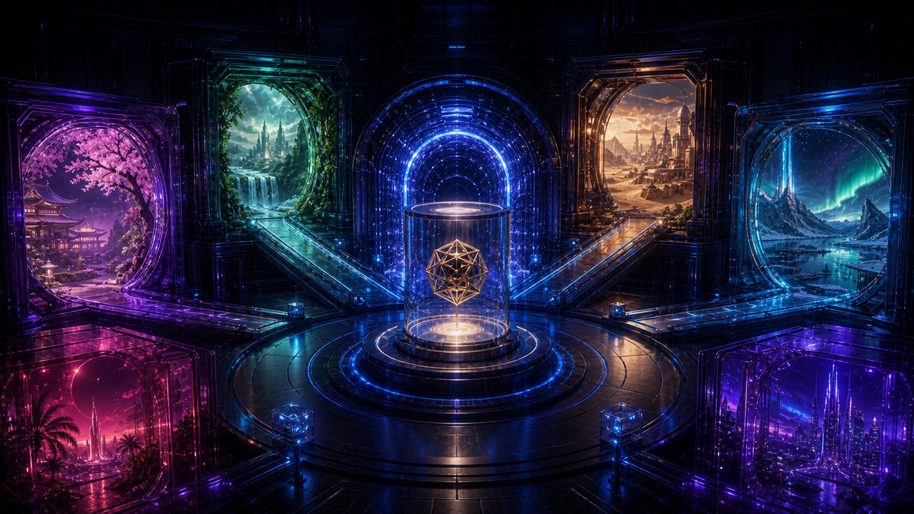 Creative Localization Decision Framework represented as a governance orbit with category-coded signal paths and a distinct sequence-24 composition.