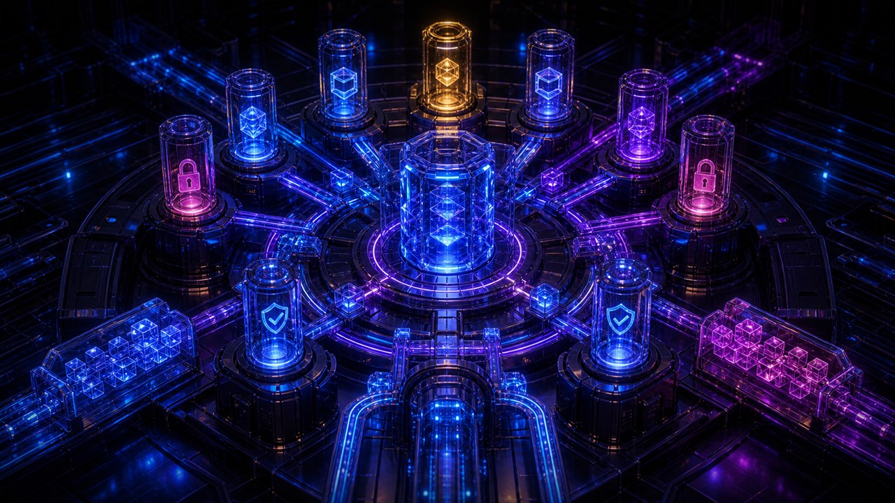 CRM Field Governance for Marketing Automation represented as a decision pathway with category-coded signal paths and a distinct sequence-28 composition.